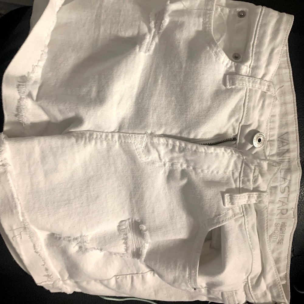 Size 7 VanillaStar high waisted jean shorts